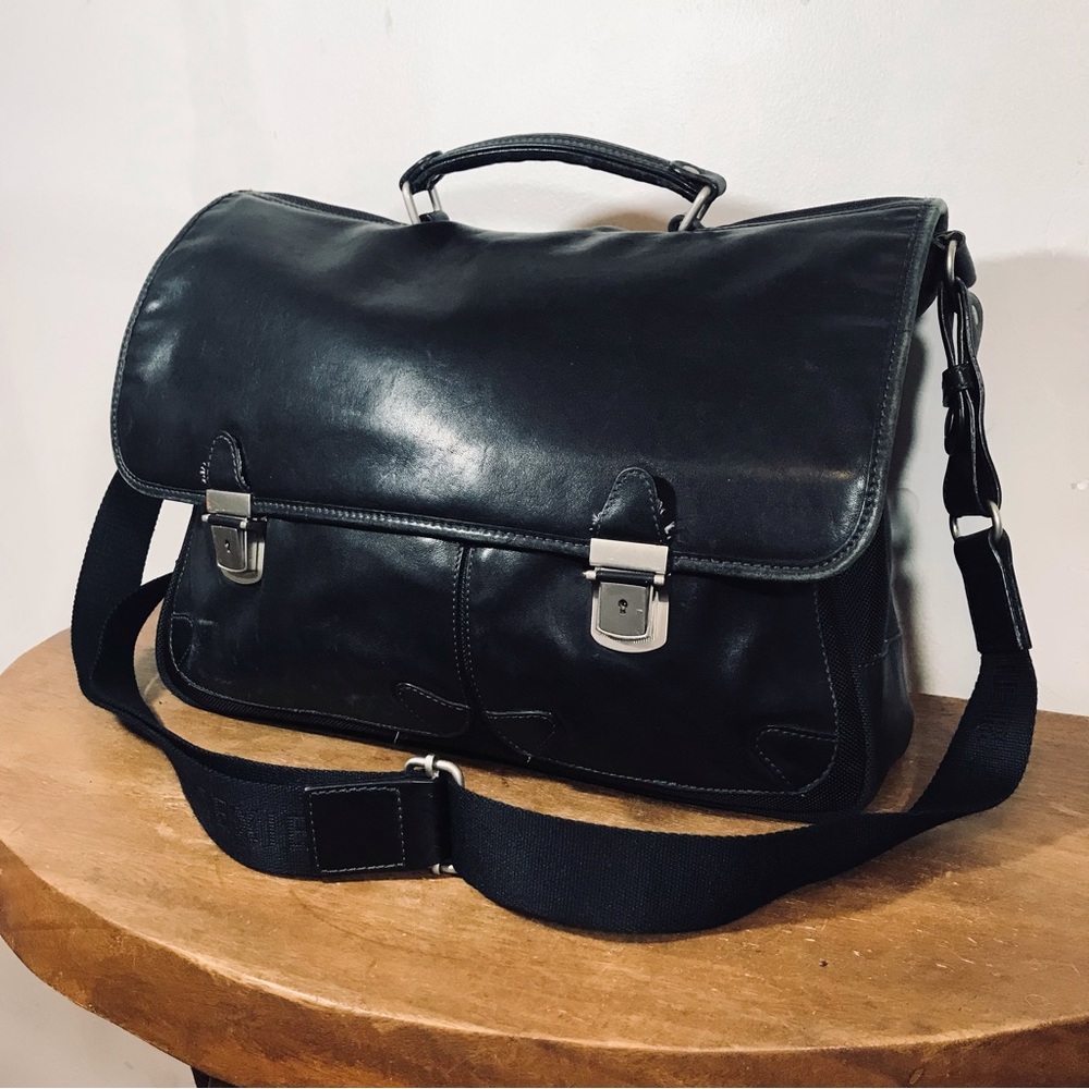 Texier unisex leather briefcase - Picture 5 of 14